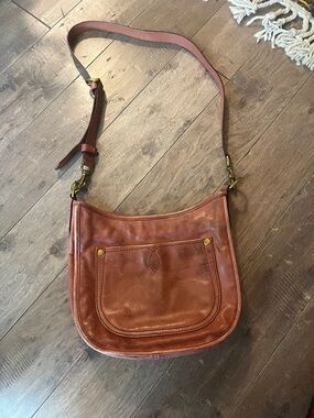 Frye crossbody leather bag